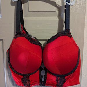 Longline corset style boost balconette Lane Bryant bra